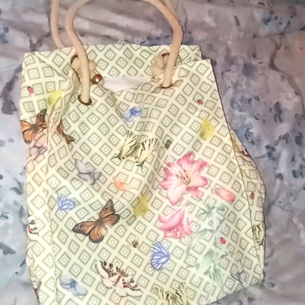 Floral Tote NWOT